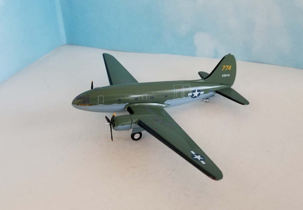 おしゃれ WESTERN MODEL LUFTHANSA C-46 1/200 - 模型・プラモデル