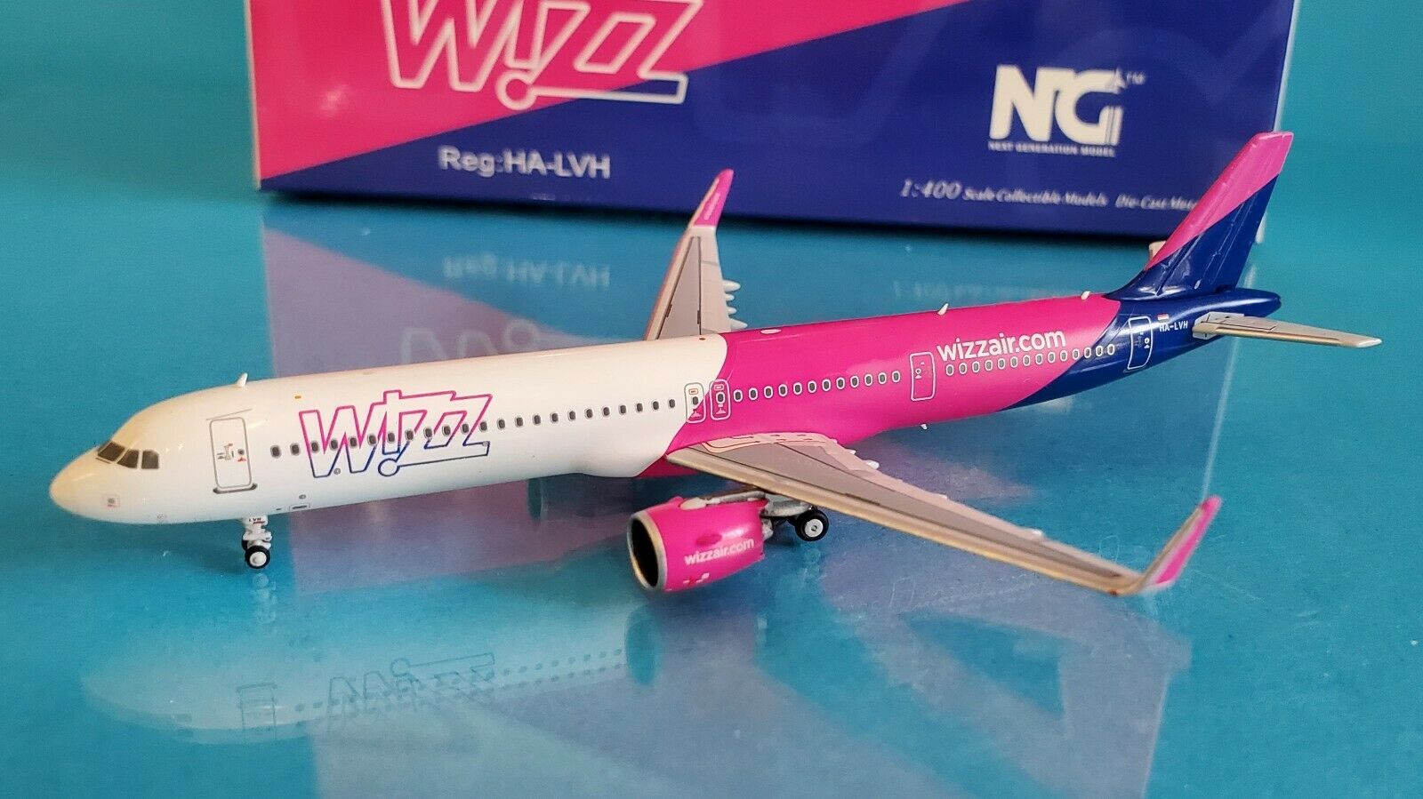 NG MODELS 1/400 Wizz Air Airbus A321neo HA-LVH (13011)