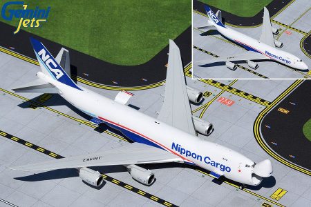 GEMINI JETS 1/400 NIPPON CARGO AIRLINES BOEING 747-8F JA13KZ INTERACTIVE  (GJNCA1897)