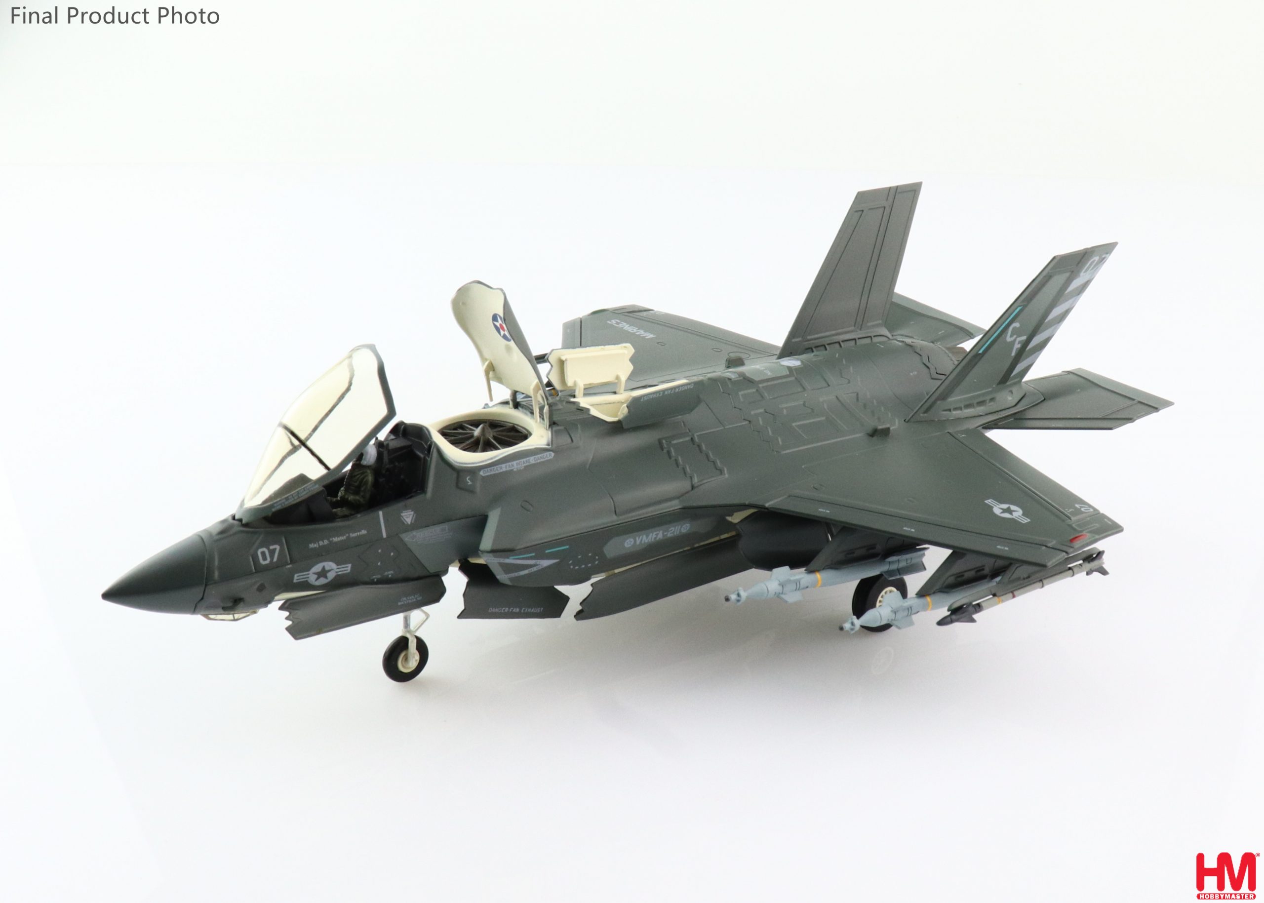 HOBBY MASTER 1/72 US MARINE CORPS LOCKHEED MARTIN F-35B LIGHTNING II  49-8751 (HA4613)