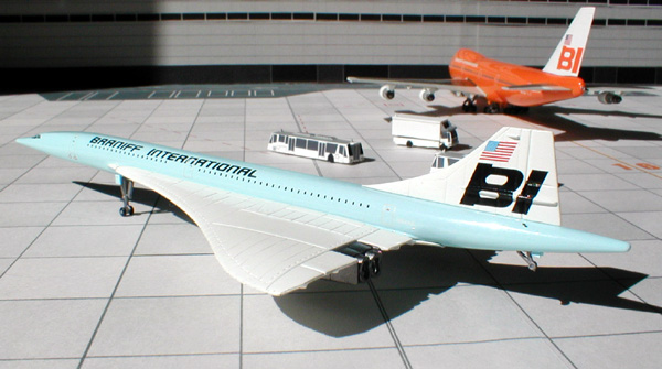 JET-X 1/400 BRANIFF INTERNATIONAL AEROSPATIALE / BAE CONCORDE (JX096)