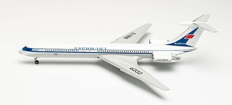 HERPA 1/200 AEROFLOT ILYUSHIN IL-62M CCCP-86673 (571524