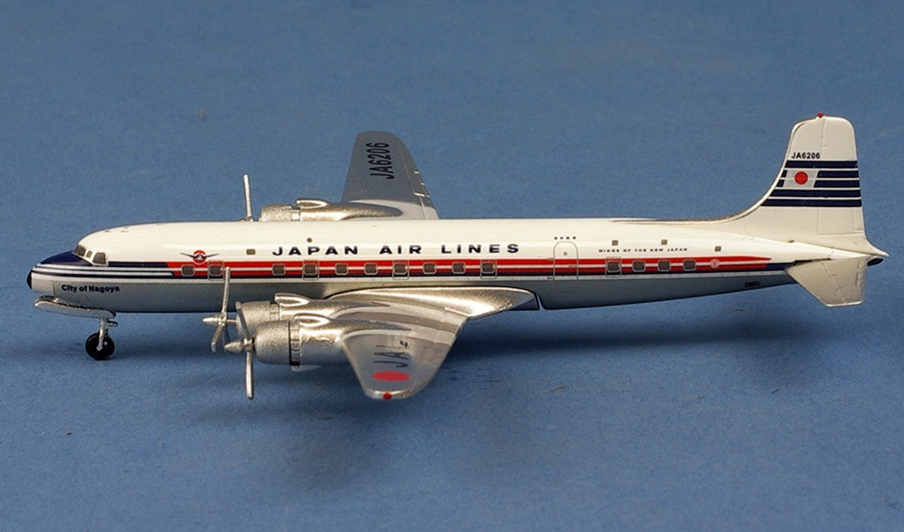 AEROCLASSICS 1/400 JAL JAPAN AIRLINES DOUGLAS DC-6B JA6206 