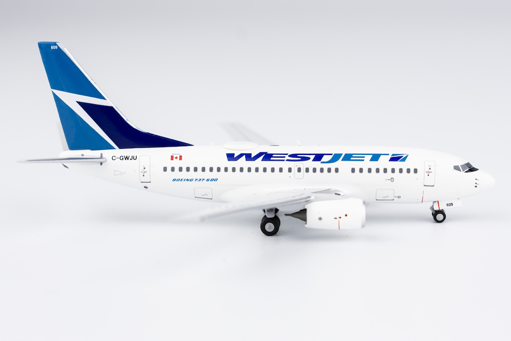 NG MODELS 1/400 WESTJET BOEING 737-600 C-GWJU (76007) – Collectors