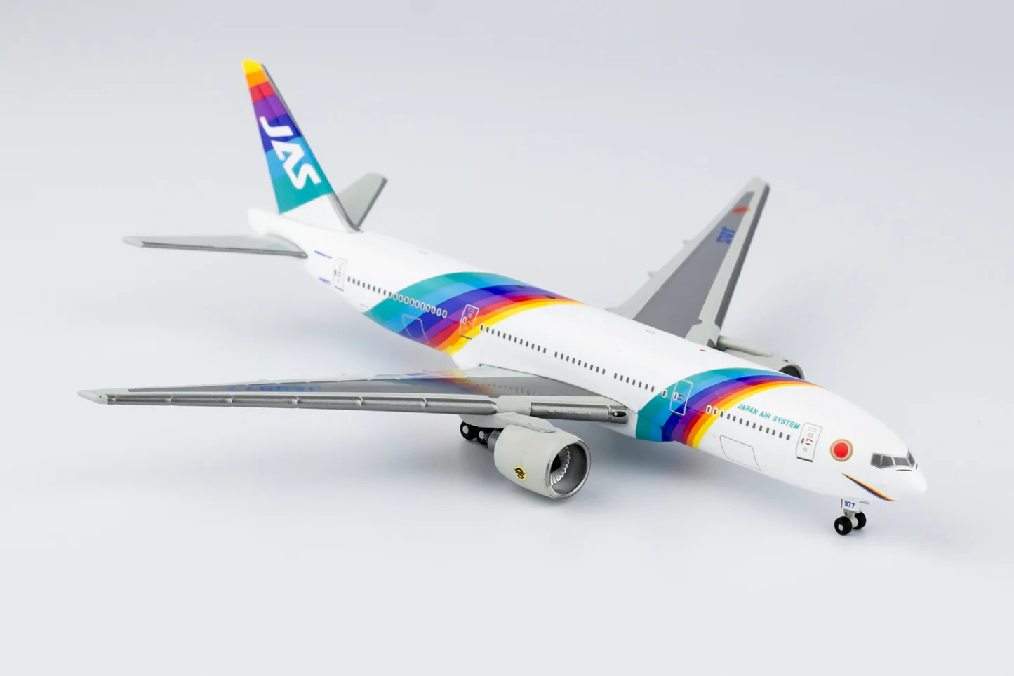 JetHut 1/400 JAS JAPAN AIR SYSTEM BOEING 777-200 JA8977 (JC008